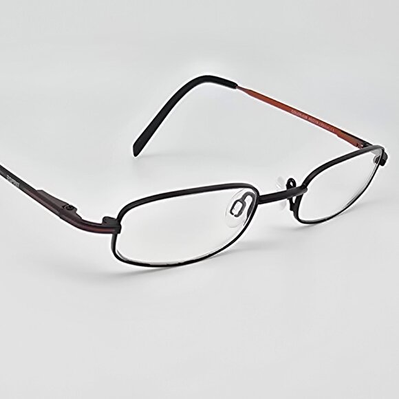 *SOLD* Esprit ET9305 col. 538 Matte Black on Orange Kids Eyeglasses Frame - Picture 6 of 14